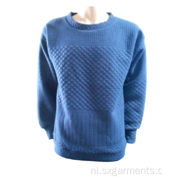 100% polyester Jaquard -pullover voor heren